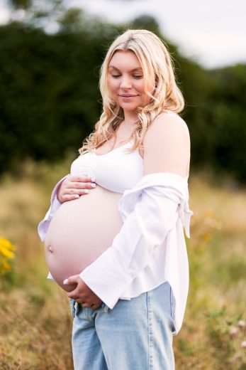 SUNSET MATERNITY PHOTOS