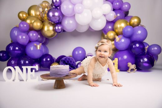 Purple and gold theme