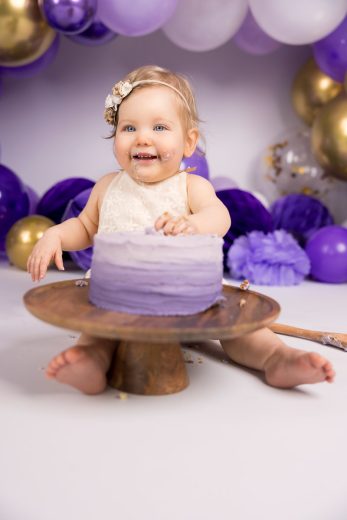 Purple and gold theme