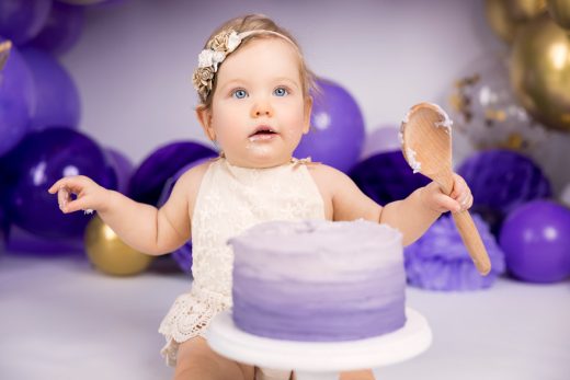 Purple and gold theme
