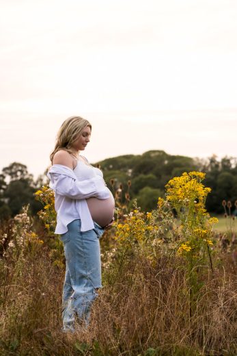 SUNSET MATERNITY PHOTOS